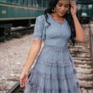 JessaKae -Harper Dress-Slate-1XL